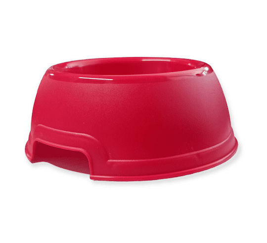 Domus Molinari Plastic Food Bowl for Dog & Cat 1L 25x9.5cm