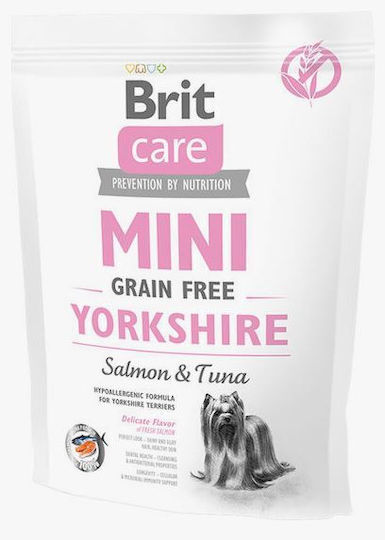 Brit Care Wet Dog Food Cans with Salmon and Tuna Fish Grain-Free 400g