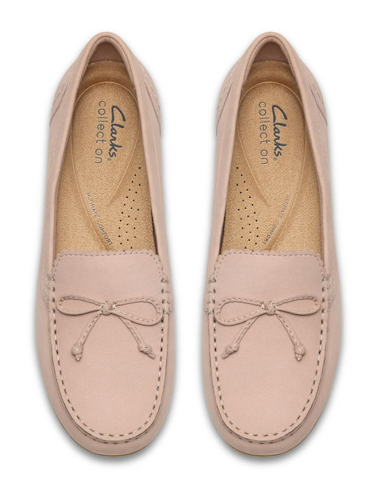 Women's Loafers in Pink Colour