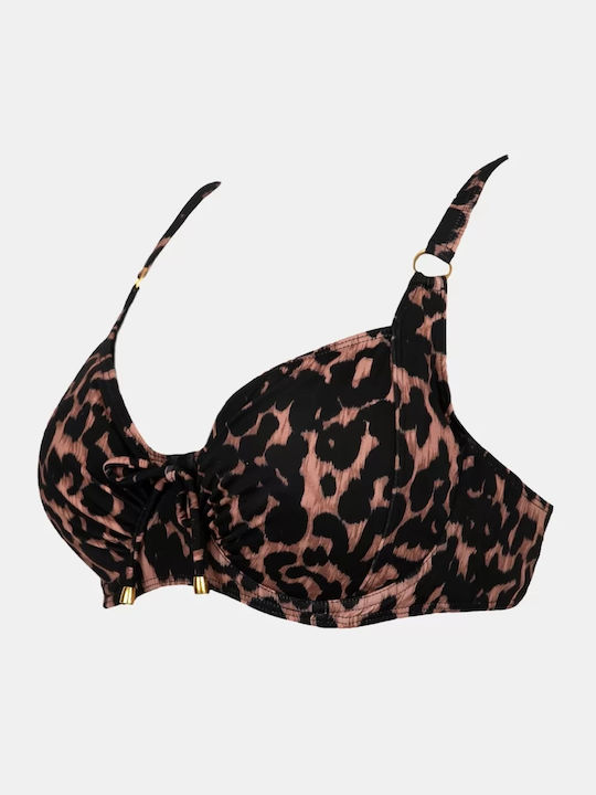 Bikini Top E Cup Plus Animal