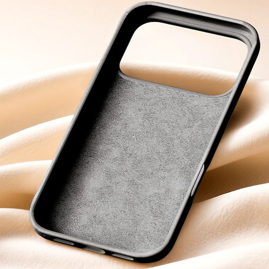 Rock Matte 360 Full Cover Plastic / Silicon 0.3mm Negru (iPhone 17)