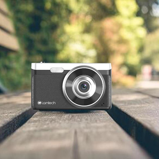 Lamtech LAM981043 128GB Action Camera 5K με Οθόνη 2.8" Μαύρη