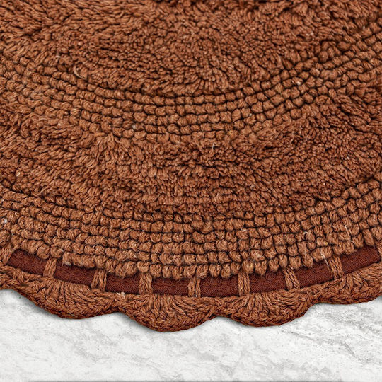 Lino Home Πατάκι Μπάνιου Βαμβακερό Οβάλ Libata 50x80εκ. Lino Home Πατάκι Μπάνιου Βαμβακερό Οβάλ Libata 50x80εκ.