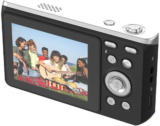 Lamtech LAM981043 128GB Action Camera 5K με Οθόνη 2.8" Μαύρη