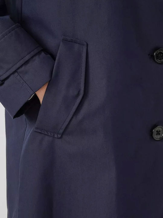 Γυναικεία Navy Μπλε Καμπαρντίνα