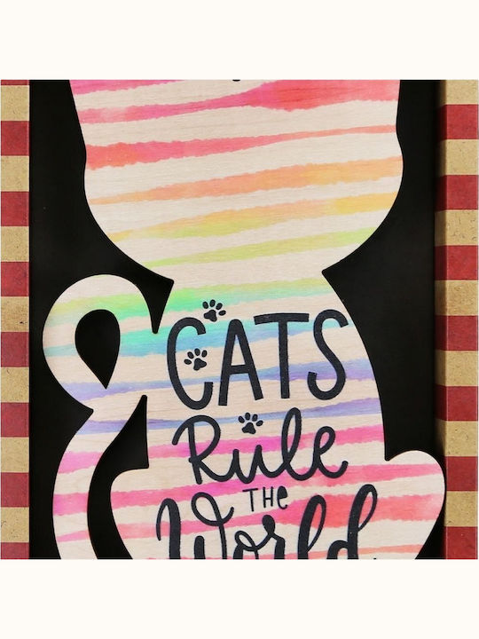 Candle Frame My Pet Cat Rainbow Synchronia La24009j