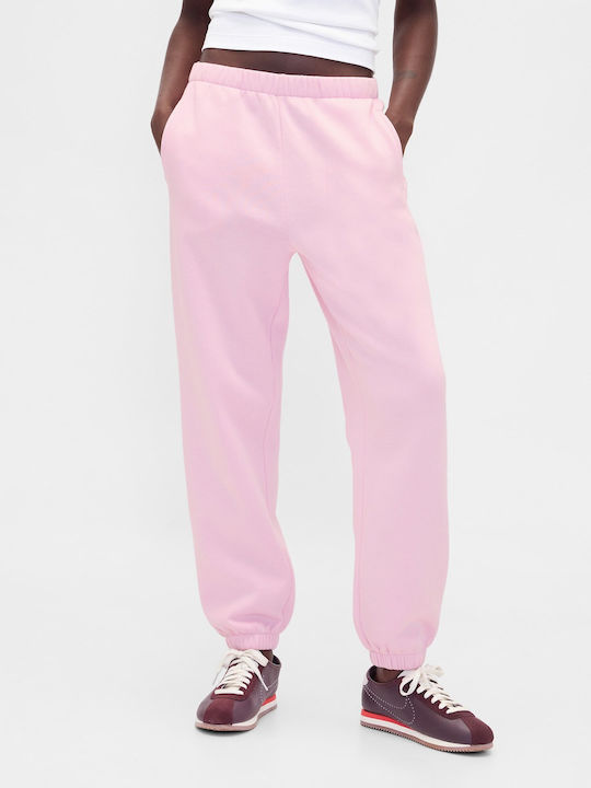 Pantaloni De Trening Cu Elastic Primrose Pink