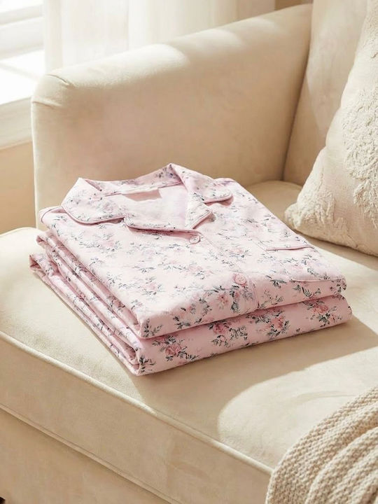 Winter Women's Pyjama Set Salmon