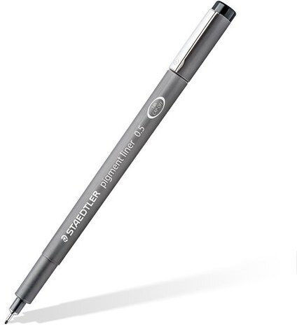 Staedtler Pigment Liner Маркер Син 0.5mm