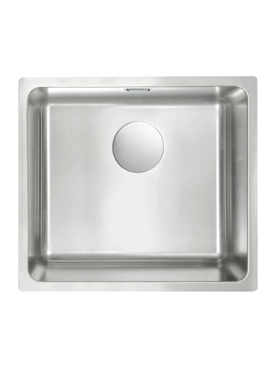 Deante Ένθετος Νεροχύτης Inox Μ49xΠ44cm Γκρι