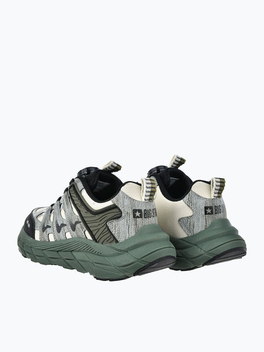 Παιδικά Sneakers Χακί