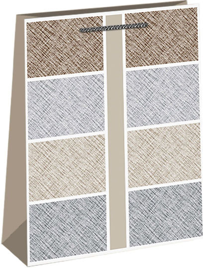 Justnote Χάρτινη Τσάντα για Δώρο Μπλε 33x12x26εκ. 12τμχ