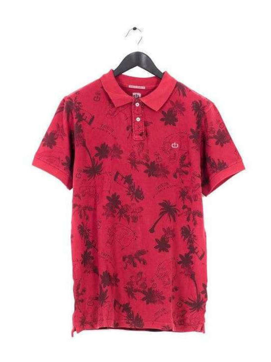 Polo Blouse Red