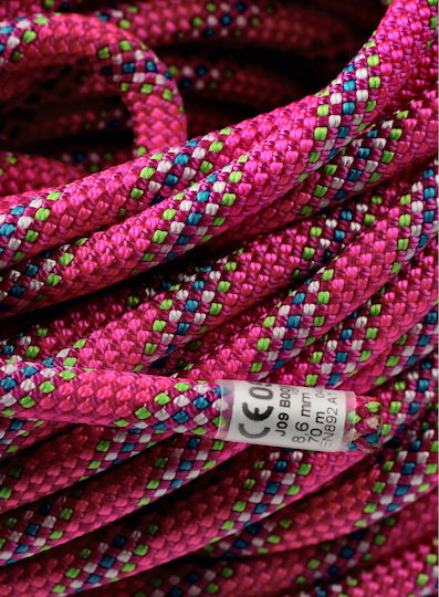 Beal Golden Dynamisch Kletterseil mit Länge 70m Rosa