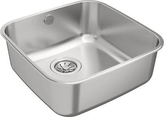Teka BE 40.40 10125005 Sub masă Chiuvetă Inox Satinat L43.5xW43.5cm Argintiu