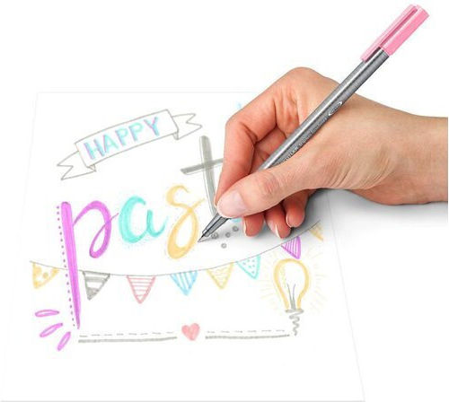 Staedtler Triplus Markeri de Proiectare 0.3mm Set 6 Bucăți
