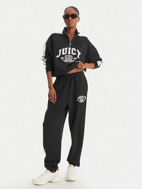 Langes Damen Sweatshirt Schwarz