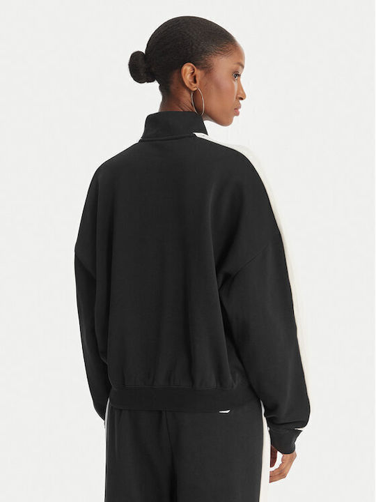 Langes Damen Sweatshirt Schwarz