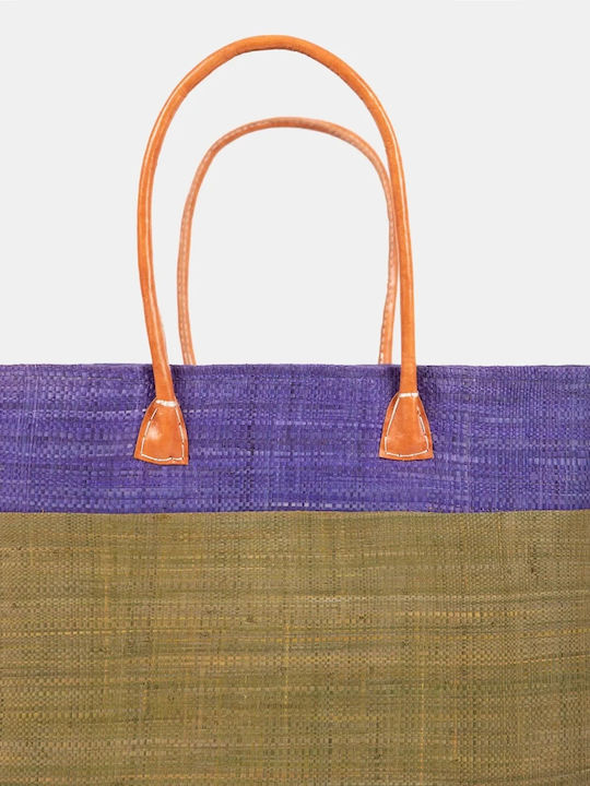 Straw Women's Khaki Handbag