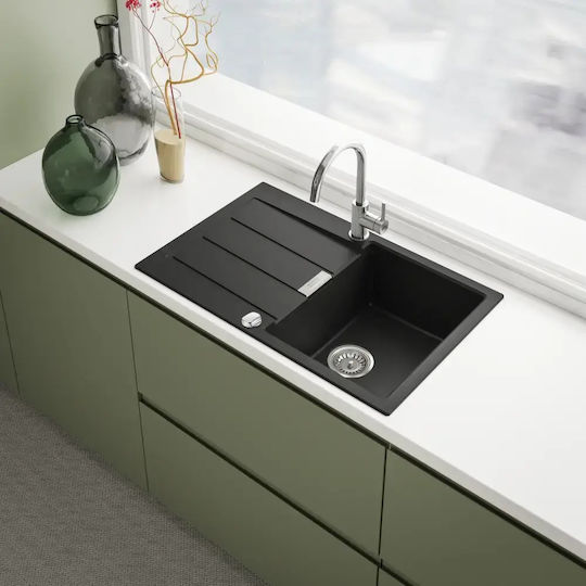 Franke Sirius 2.0 S2D 611-78 Drop-In Spüle aus Verbundgranulat B78xT50cm