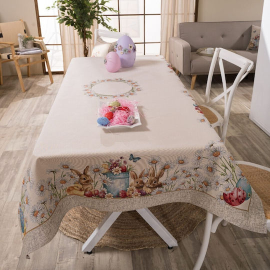 Easter Tablecloth Ruby 140*180