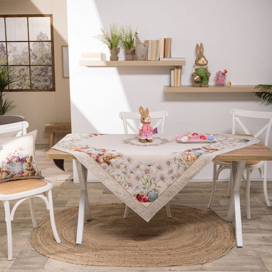 Easter Tablecloth Ruby 140*180