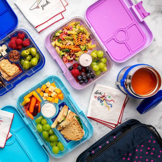 Yumbox Plastic Kids' Food Container Pink