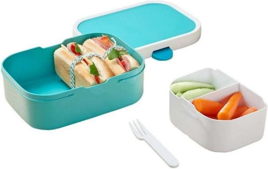 Rosti Mepal Πλαστικό Παιδικό Σετ Φαγητού 0.75lt Ροζ 17.8 x 13.2 x 6.1εκ.