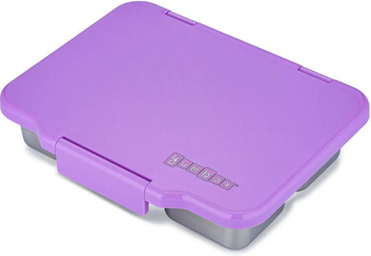 Φαγητοδοχείο Yumbox Stainless Steel Bento Normandy Blue 4 Χωρίσματα