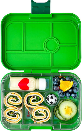 Yumbox Original Πλαστικό Παιδικό Δοχείο Φαγητού Πράσινο