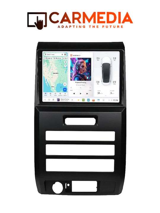 Carmedia Sistem Audio Auto pentru Ford Raptor 2004-2014 (Bluetooth/USB/WiFi/GPS/Apple-Carplay/Android-Auto) cu Ecran Tactil 9.5"