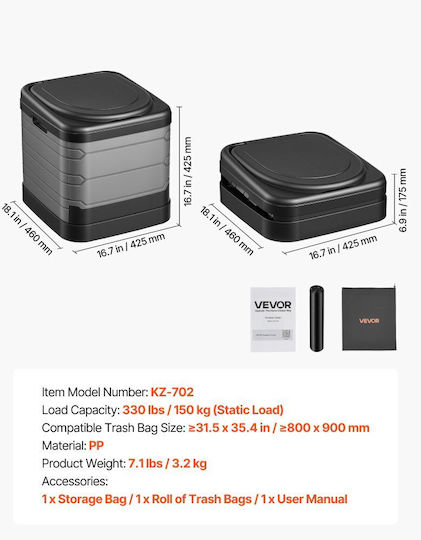 Vevor Chemical Toilet