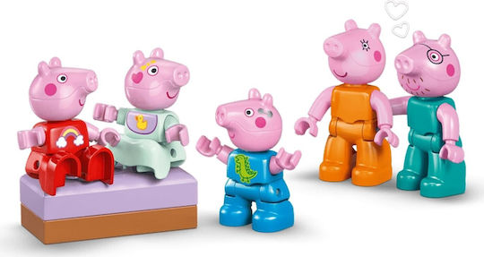 LEGO Duplo Peppa Pig - Семейна Къща за 2+ Години 84 Бройки
