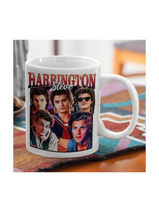 Koupakoupa Steve Harrington Κούπα Κεραμική Καφέ 330ml
