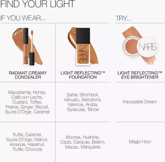 Nars Light Reflecting Eye Brightener Concealer Shade Amulet Volume G 6
