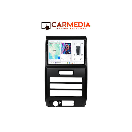 Carmedia Автомобилна Аудио Система (Блутут/USB/WiFi/GPS/Apple-Carplay/Android-Auto) с Тъчскрийн 9.5"