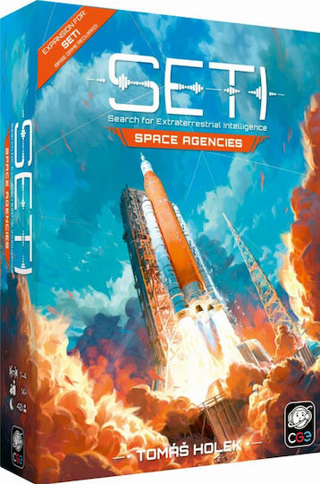 Game Expansion Seti: Search For Extraterrestrial Intelligence - Space Agencies 14+ Years Old Czech Games Edition