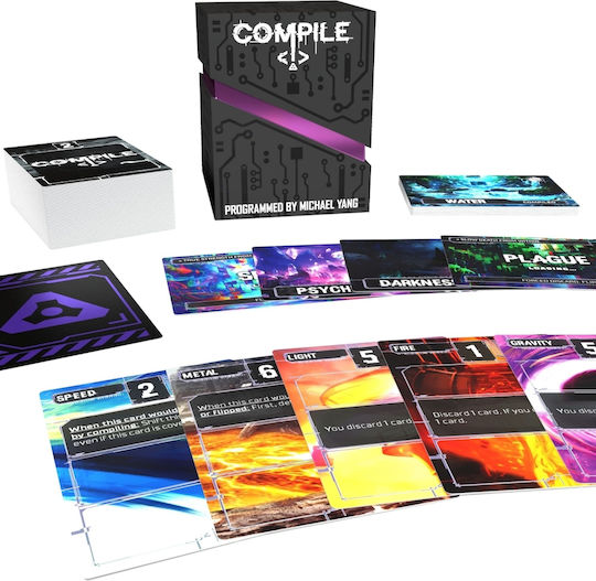 Настолна игра Compile: Main 1 за 2 играчи 14+ години GTGCOMP-MN01 (EN) Greater than Games