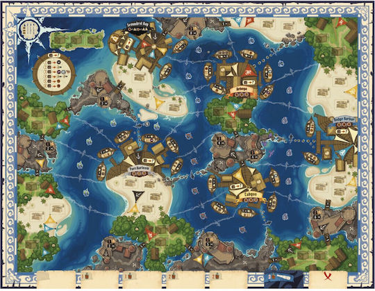 Επιτραπέζιο Παιχνίδι Fortunes of Scoundrel Bay για 1-4 Παίκτες 14+ Ετών (IT) Chilifox Games