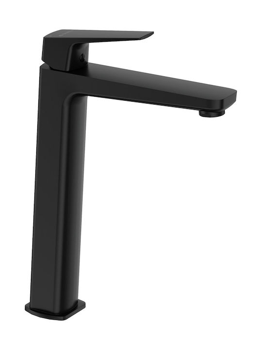 Deante Mixing Tall Sink Faucet Black