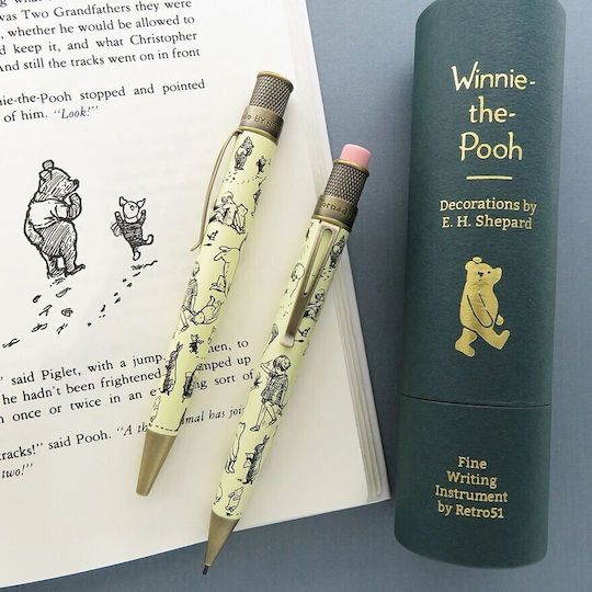 Retro 51 Tornado A.a Milne Winnie--pooh Decorations By E.h Shepard Mechanical Pencil