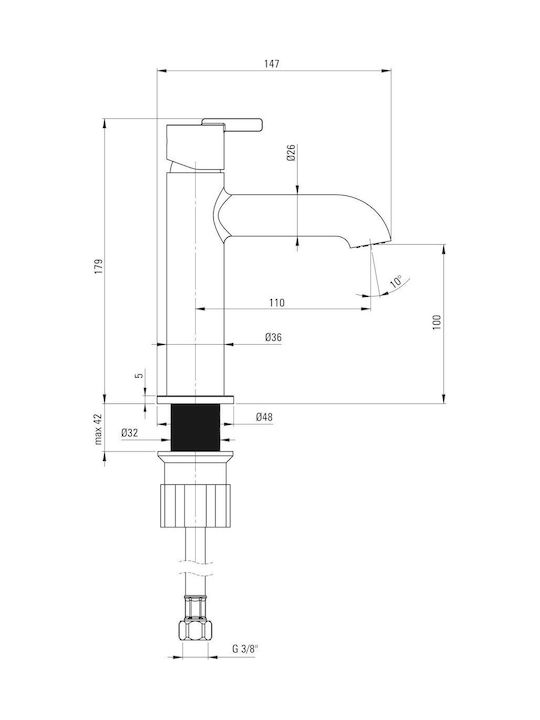Deante Mixing Sink Faucet