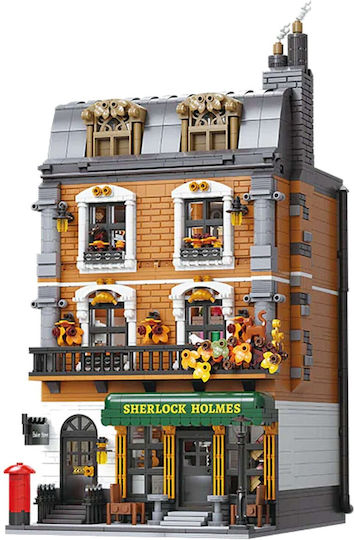 Pantasy Bausteine Sherlock Holmes - Baker Street 221B Apartment