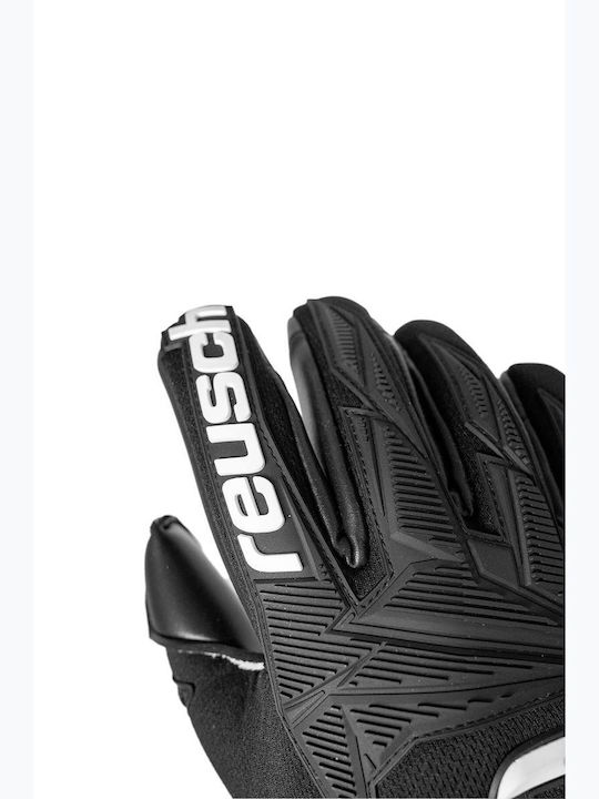 Reusch Infinity Finger Support Goalkeeper Gloves Adults Black