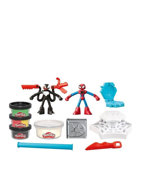 Lumânare Hasbro Play-Doh Marvel Spiderman Set de Joacă Lansare și Tăiere F9827