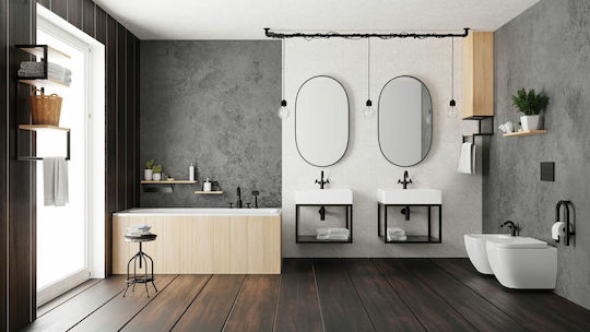 Deante Built-in Faucet Mixer for Bathtub Black