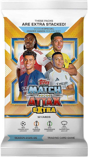 Topps Uefa Champions League Match Attax Booster Pack