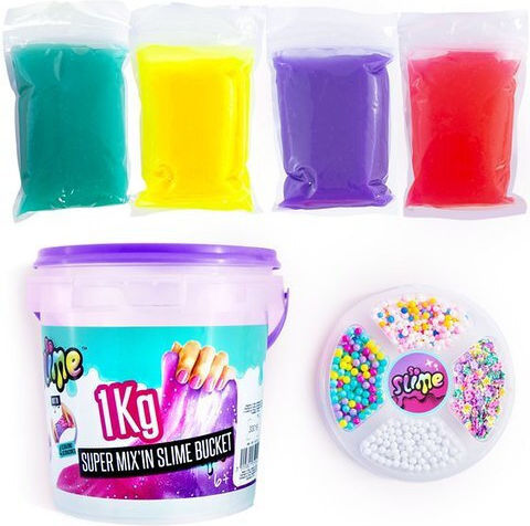 Slime Super Mix'in Bucket Canal Toys 13.20 x 13.20 x 12.50 cm (1 pc)