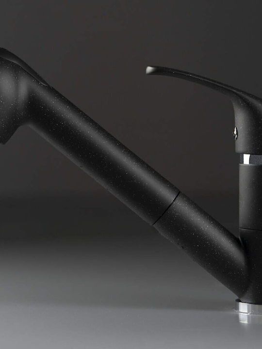 Deante Kitchen Faucet Counter with Shower Black