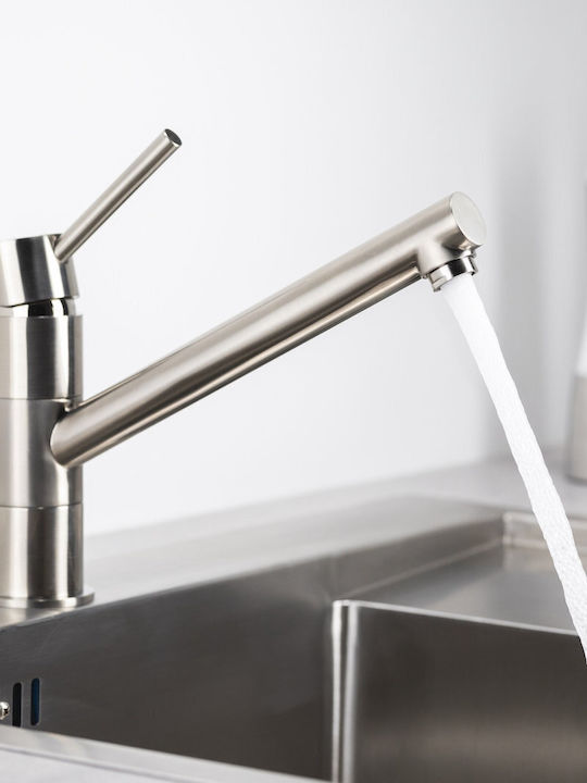 KFA Kitchen Faucet Counter Inox Gray